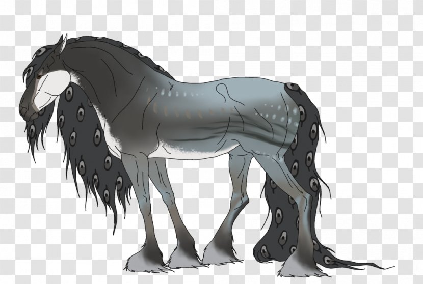 Mane Mustang Stallion Foal Pony - Pack Animal Transparent PNG