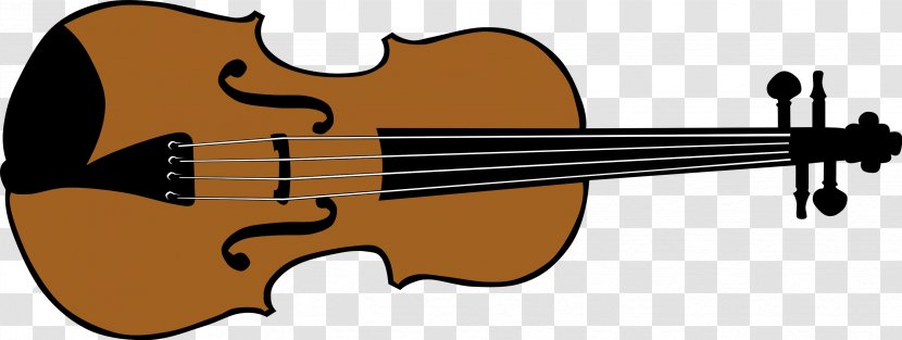 Violin Black And White Fiddle Clip Art - Tree - Viola Player Cliparts Transparent PNG