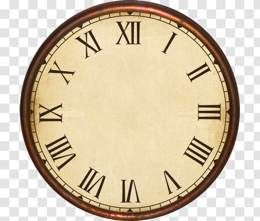 Clock Face Station Roman Numerals Time - Numerical Digit Transparent PNG