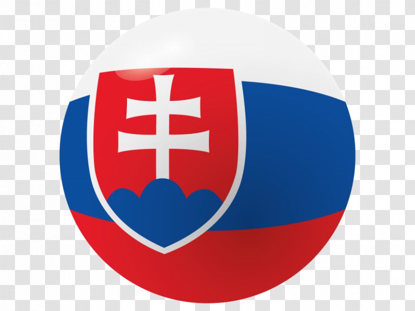 Flag Cartoon - History Of Slovakia - Crest Electric Blue Transparent PNG