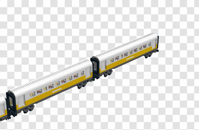 Lego Ideas The Group Minifigure Train - Railroad Car - Lufthansa Transparent PNG