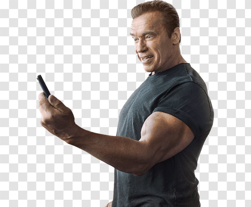 Arnold Schwarzenegger The Terminator Fitness Professional Weight Training Physical - Heart Transparent PNG