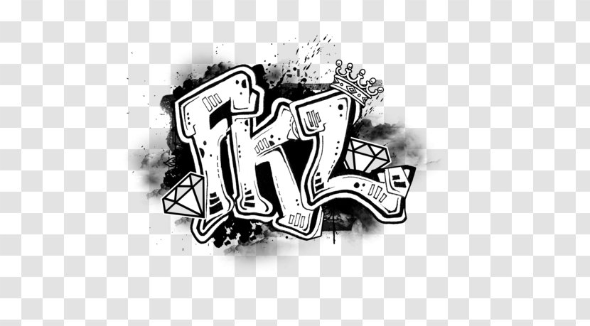 Logo Clothing Accessories Product Design Automotive - Text - Graffiti Style Transparent PNG