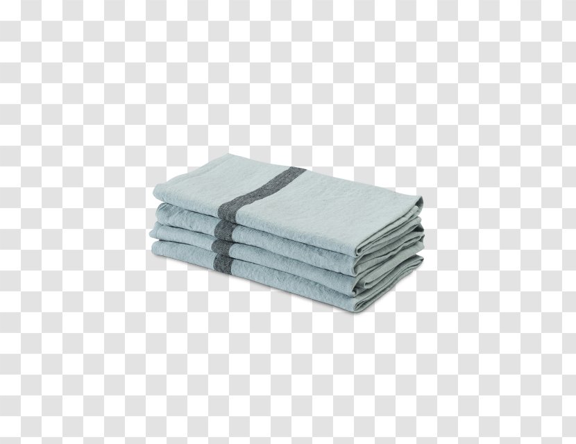 Towel Grey - Material - Table Napkin Transparent PNG