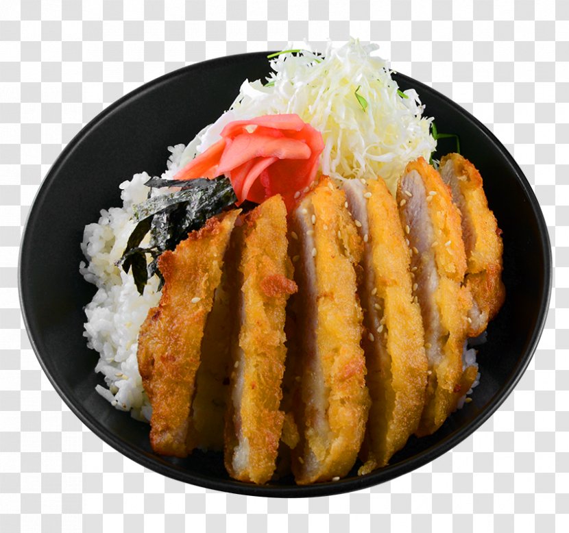 Tonkatsu Tempura Korokke Ramen Cooked Rice - Deep Frying - Delicious Mushroom Transparent PNG