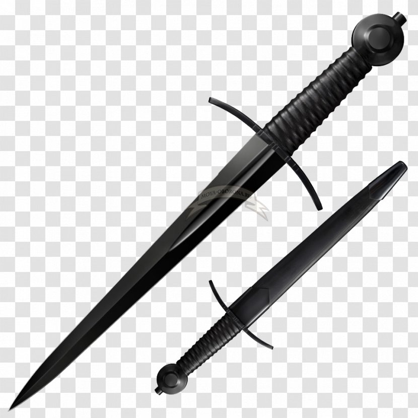 Knife Rondel Dagger Cold Steel Sword - Weapon Transparent PNG