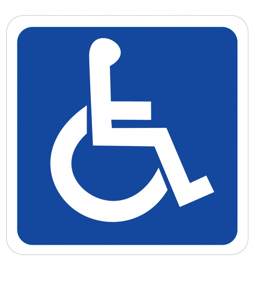 Sign Disability Safety Wheelchair Disabled Parking Permit - Americans With Disabilities Act Of 1990 Transparent PNG