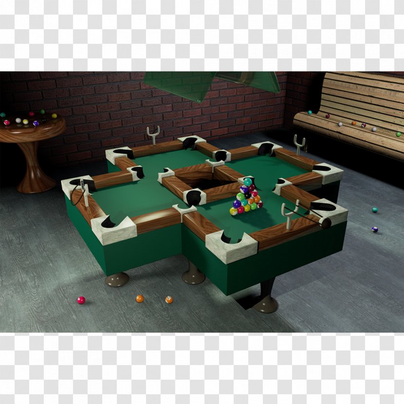 Billiard Tables Billiards Game Room - Pool Table Transparent PNG