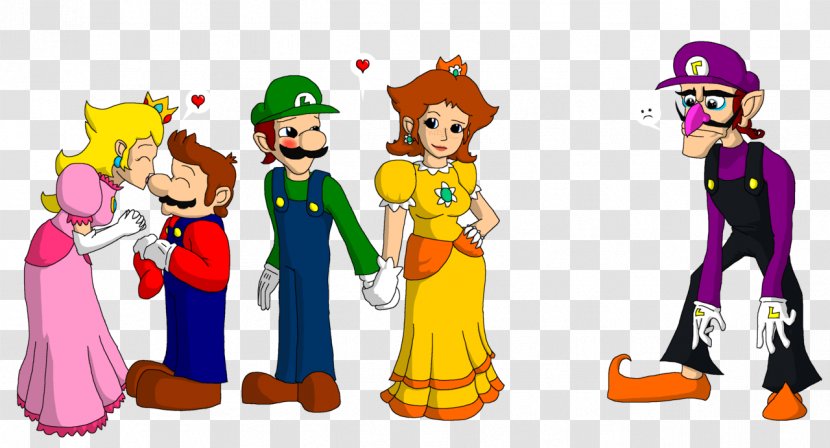 Super Mario 64 DS Luigi Bros. Rosalina - Party 3 Transparent PNG