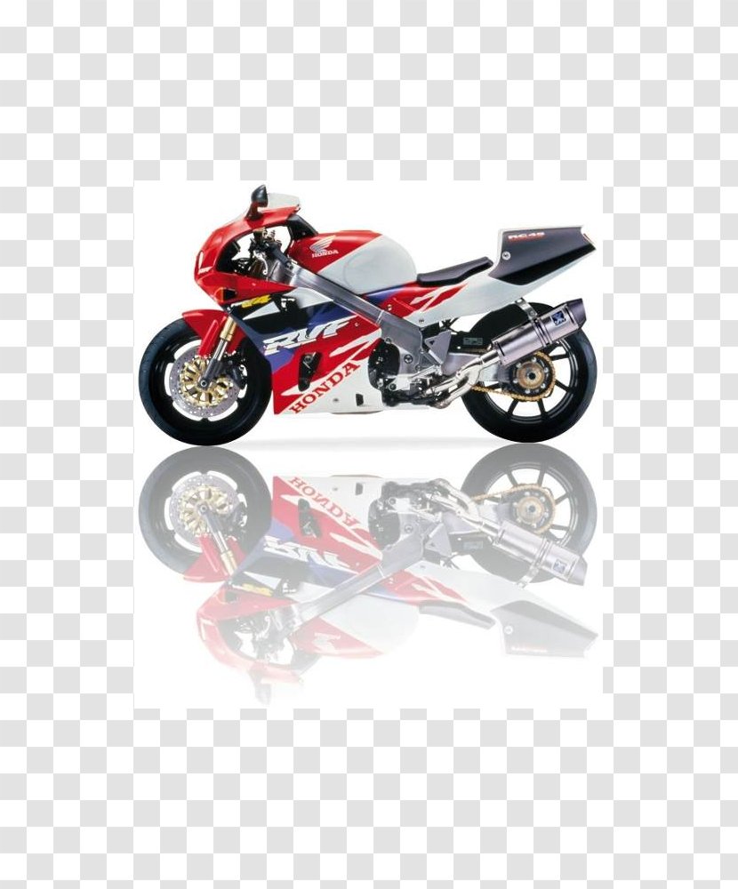 Honda RVF750 RC45 Motorcycle Fairing Car CB650 - Sport Bike Transparent PNG