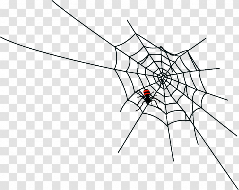 Spider Web Halloween Transparent PNG