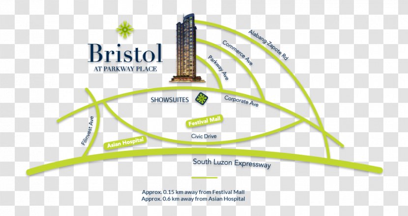 Bristol Parkway Place Filinvest Alabang City Bicycle Rental Land Incorporated Avenue - Philippines Transparent PNG