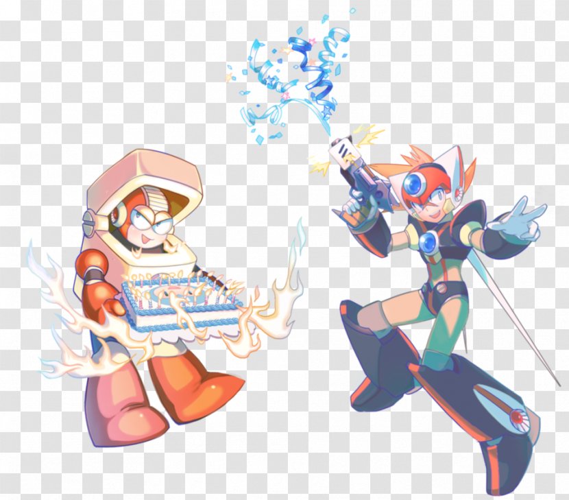 Mega Man X Fan Art - Frame - Rockman Holic The 25th Anniversary Transparent PNG