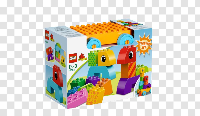 LEGO DUPLO Creative Play Toddler Build And Pull Along Set Toy - Lego Transparent PNG