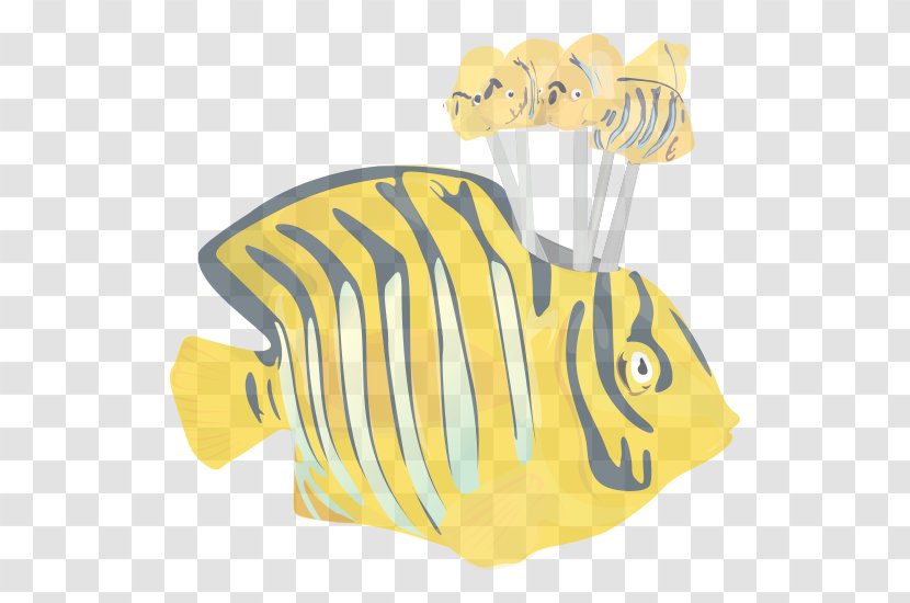 Writing Cartoon - Butterflyfish Fish Transparent PNG