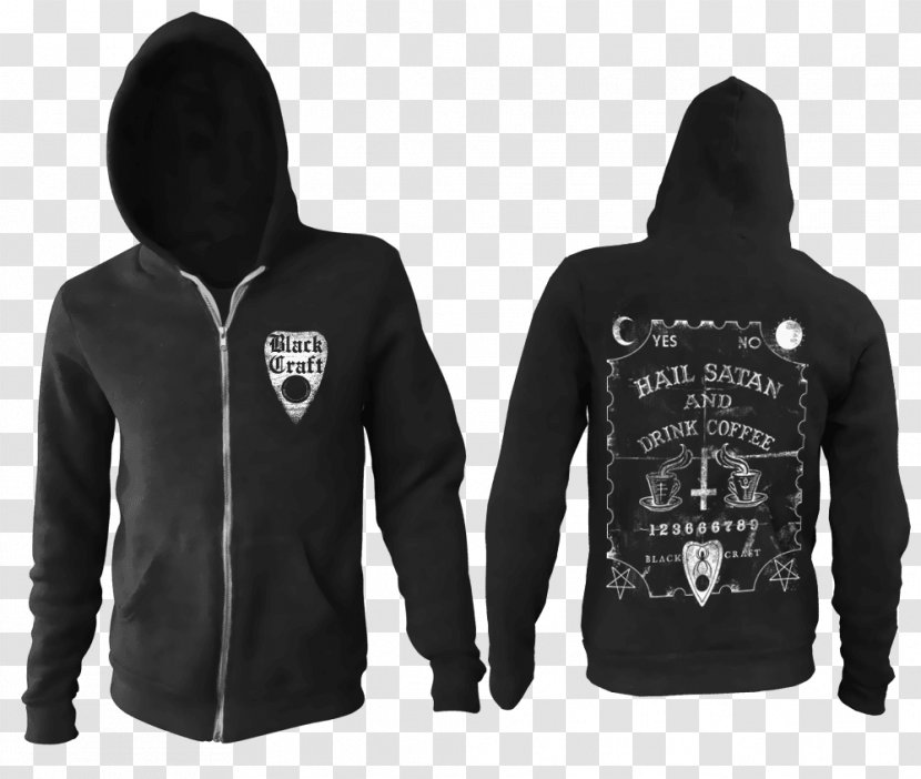 Hoodie T-shirt Blackcraft Cult Sweater Clothing - Bluza Transparent PNG