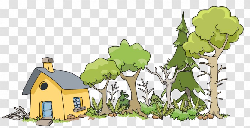 House Desktop Wallpaper Clip Art - Artwork - Woods Clipart Transparent PNG