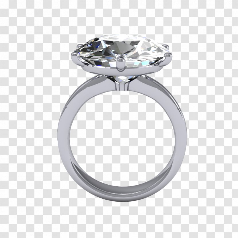 Princess Cut Wedding Ring Diamond Jewellery - Metal Transparent PNG