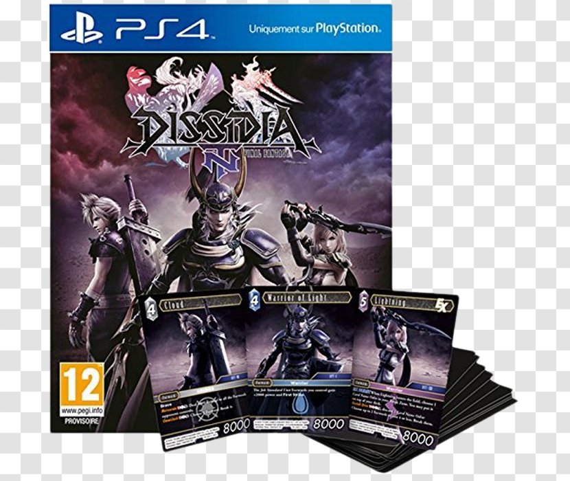 Dissidia Final Fantasy NT World Of X-2 EA Sports UFC 3 PlayStation 4 - Video Game Software - Goldorak Transparent PNG