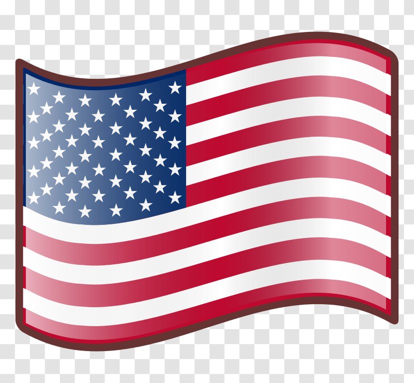 Flag Of The United States Flags World - Red - Usa Patriotic Transparent PNG