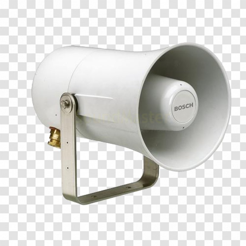 Horn Loudspeaker Public Address Systems Megaphone - Closedcircuit Television Transparent PNG