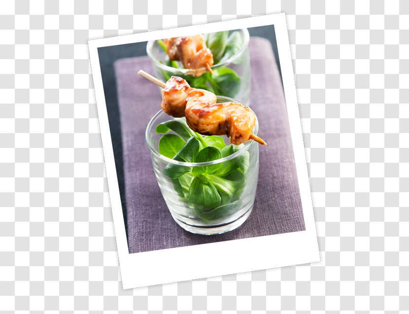 Vegetarian Cuisine Verrine Yakitori Taco Recipe - Salad Transparent PNG