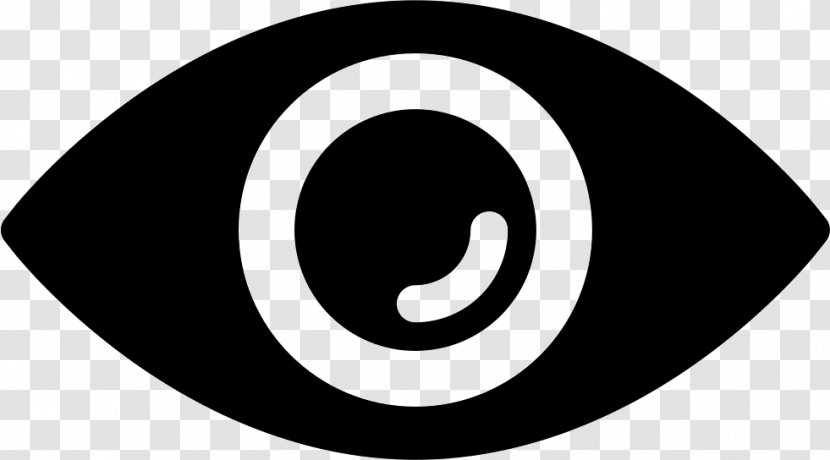 Logo Comics - Black And White - Eye Transparent PNG