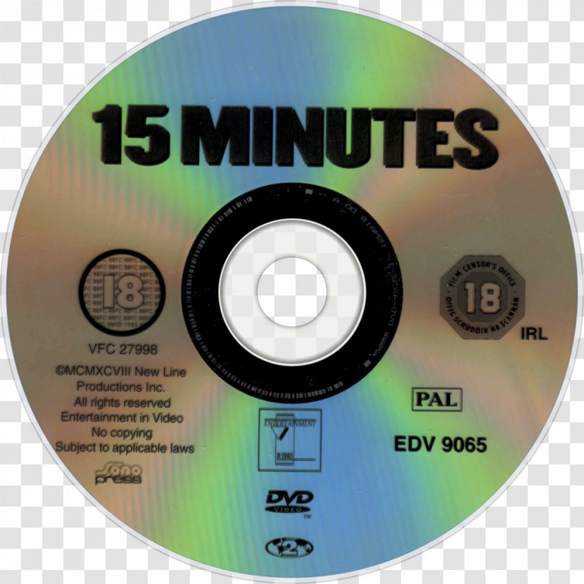 Compact Disc Brand - Dvd - 5 Minutes Transparent PNG