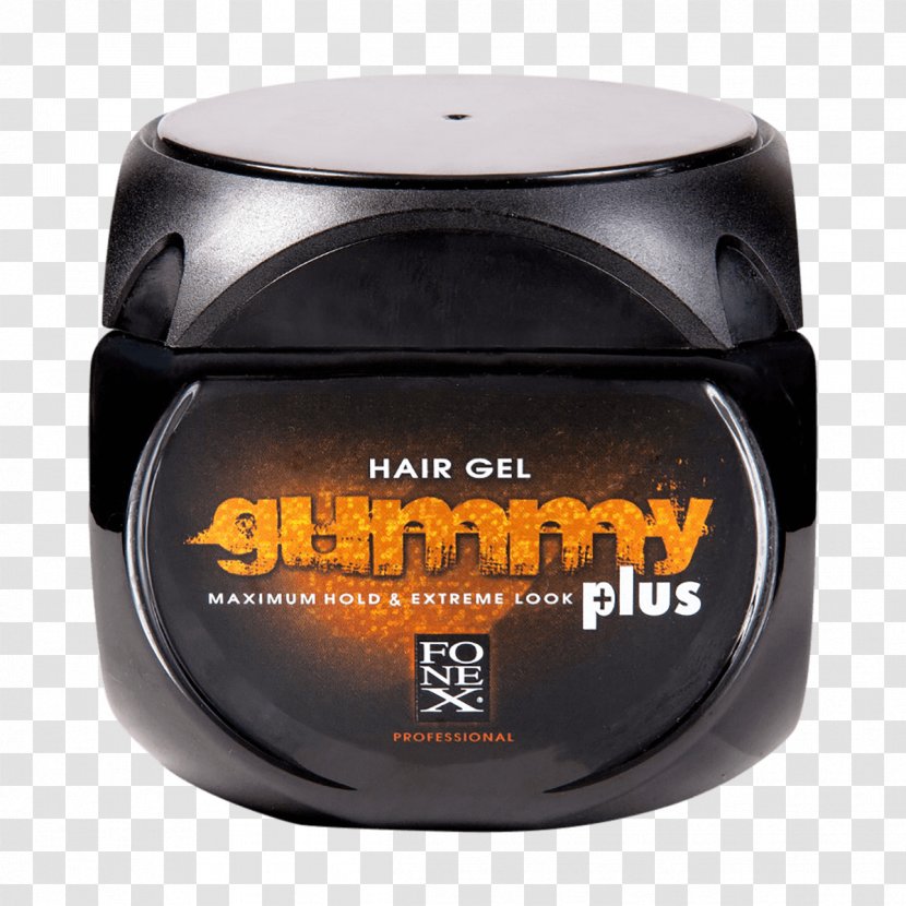 Gummy Hair Gel Wax Styling Products - Orange Transparent PNG