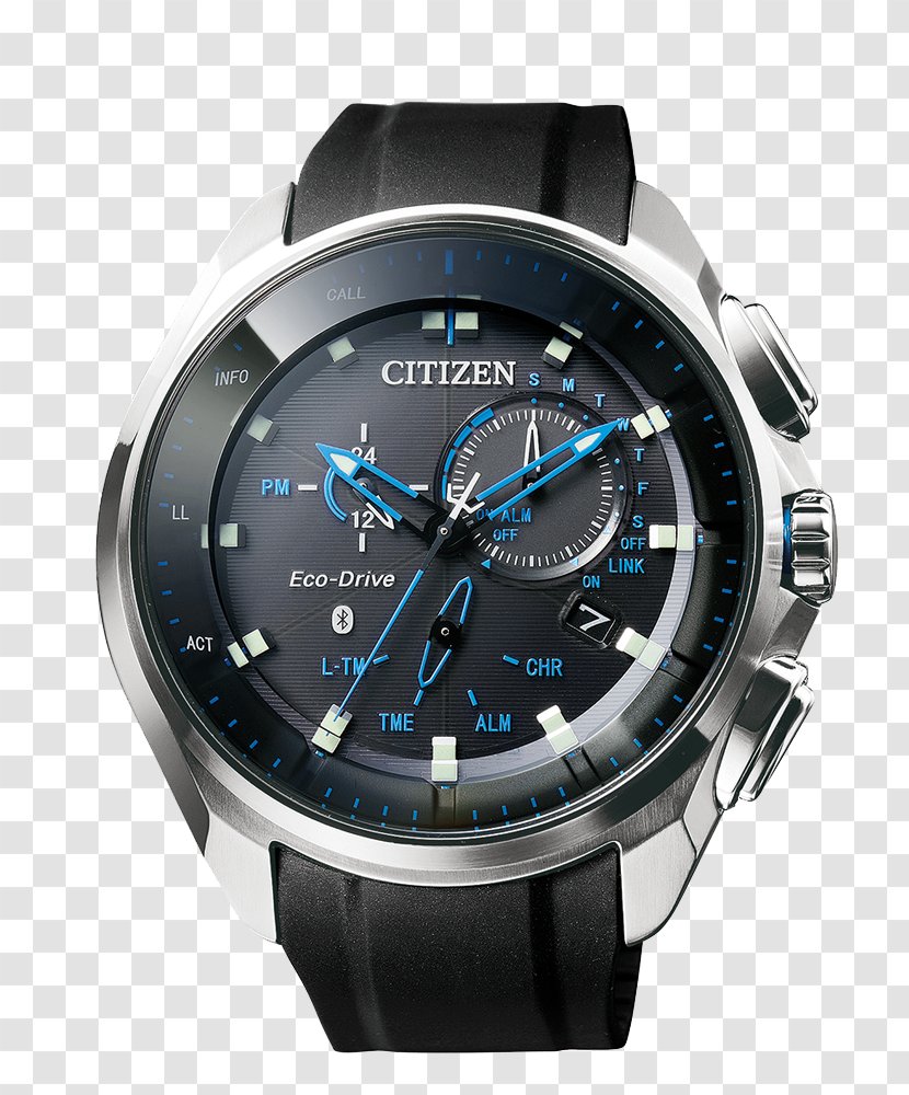 Eco-Drive Citizen Holdings Smartwatch Chronograph - Watch Transparent PNG