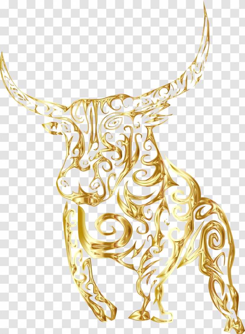 Line Art Drawing Clip - Mythical Creature - Bull Transparent PNG