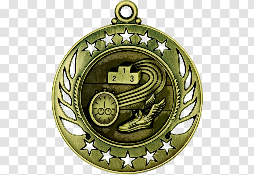 Silver Medal Award Trophy Bronze - Gold Transparent PNG