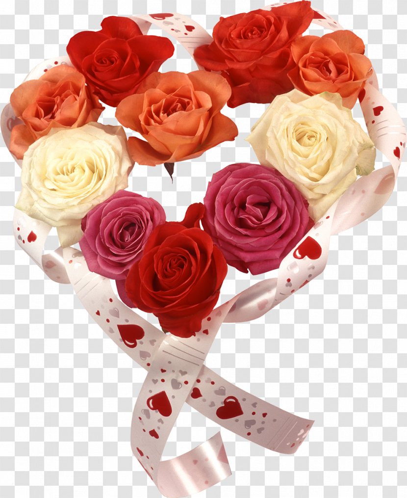 Valentine's Day Gift Flower Bouquet Clip Art - Floristry Transparent PNG
