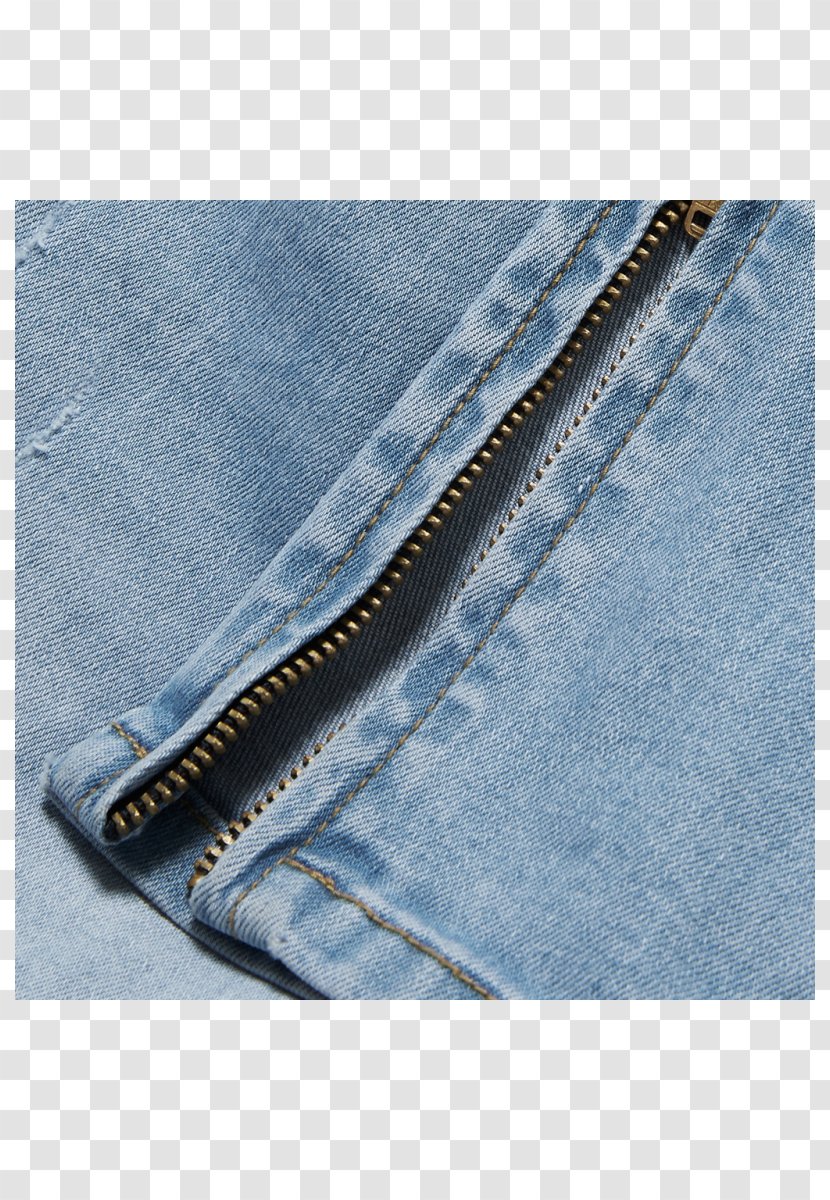 Denim Jeans Zipper Slim-fit Pants Knee - Heart Transparent PNG