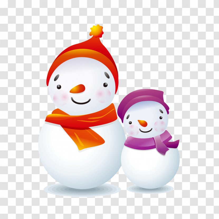 Vector Graphics Snowman Image Christmas Day - For Two Transparent PNG