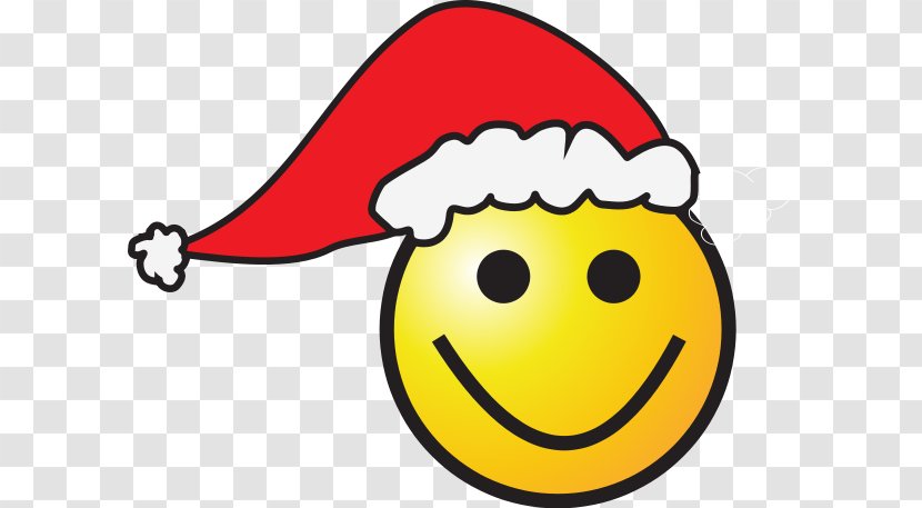 Santa Claus Smiley Emoticon Clip Art - Smile - Cliparts Transparent PNG