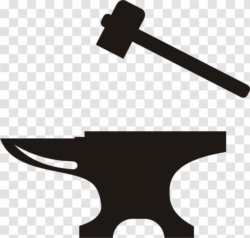 Anvil Blacksmith Hammer Clip Art - Photography - Shard Vector Transparent PNG