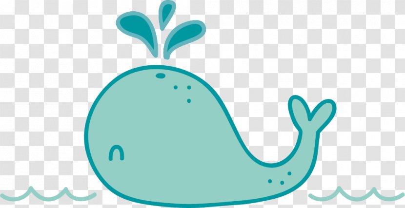 Cartoon Drawing Whale Clip Art - Logo - Water Jet Transparent PNG