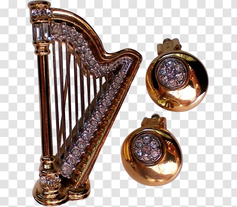 01504 Celtic Harp - String Instrument Transparent PNG