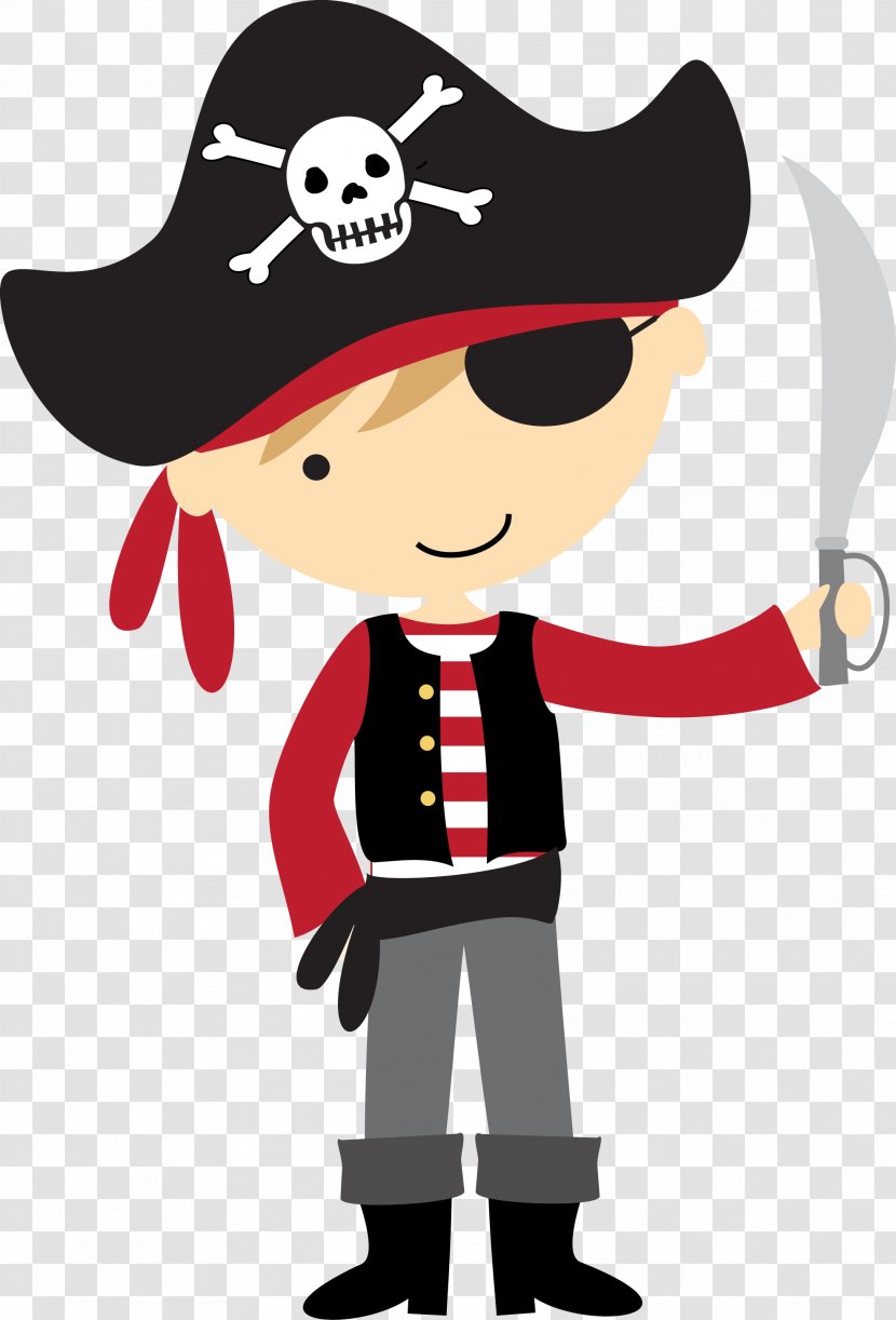 Piracy Pirate Party Clip Art - Hat - Silhouette Transparent PNG