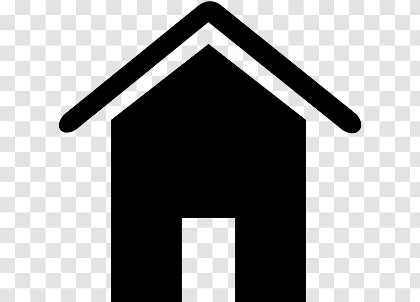 House - Silhouette - Sign Transparent PNG
