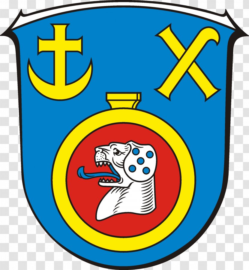 Weiterstadt Coat Of Arms Crest Verneuil-sur-Seine Bracke - Heraldist - Heraldry Transparent PNG