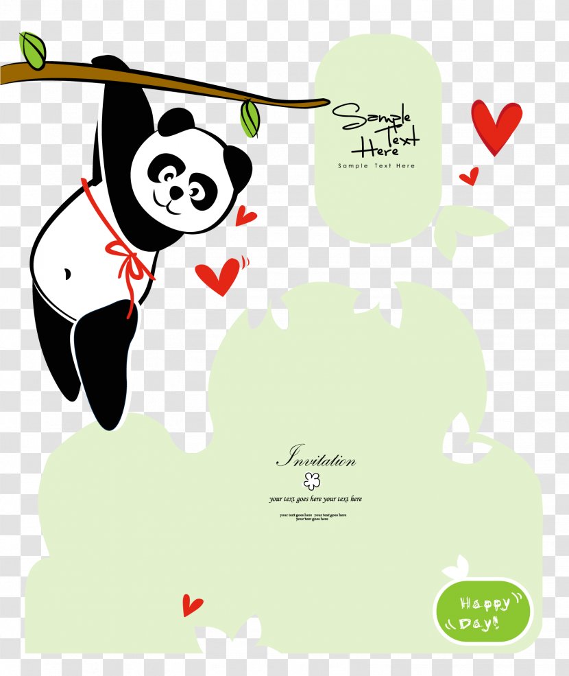 Giant Panda Red Bear - Cuteness Transparent PNG