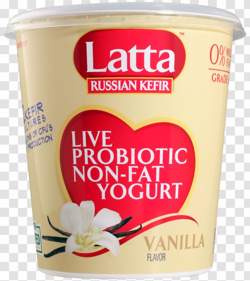 Crème Fraîche Yoghurt Red Cup - Dairy Product Transparent PNG