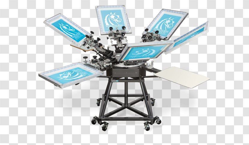 Printing Press Screen Machine Industry Transparent PNG