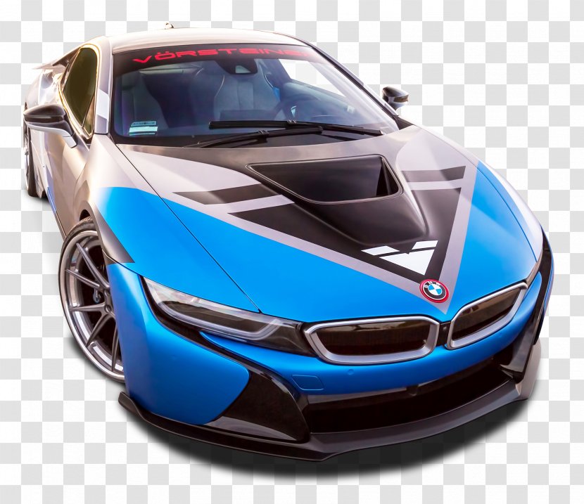 BMW I8 Sports Car M5 - Bmw M3 - Vorsteiner VR E Blue Transparent PNG