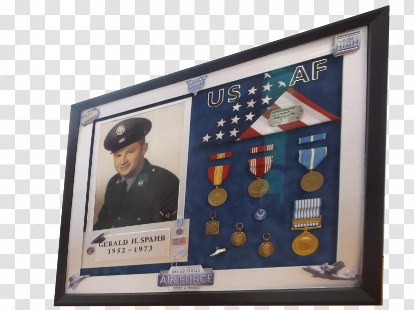 Shadow Box Military Picture Frames Display Case Medal - Awards And Decorations - Police Honor Guard Transparent PNG