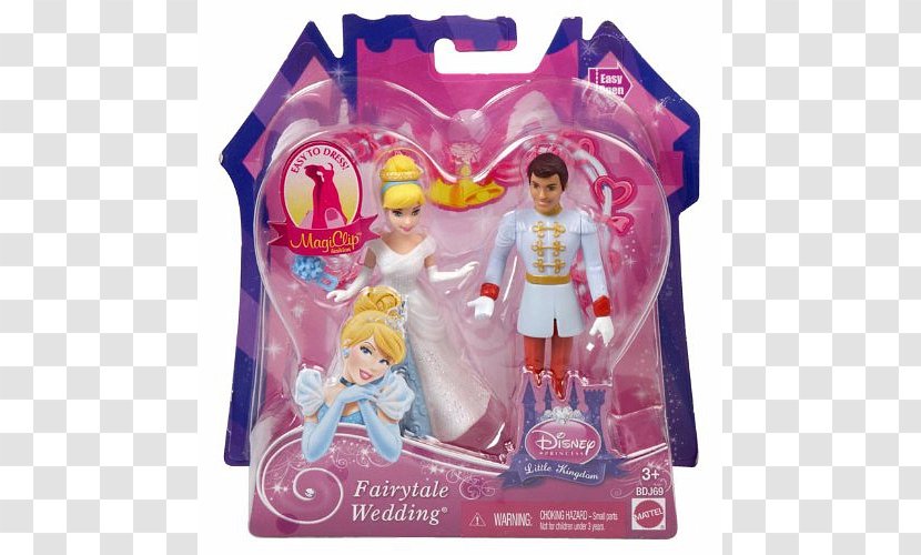 Cinderella Rapunzel Disney Princess DP Svatební Párty Asst - Walt Company - And Prince Charming Transparent PNG