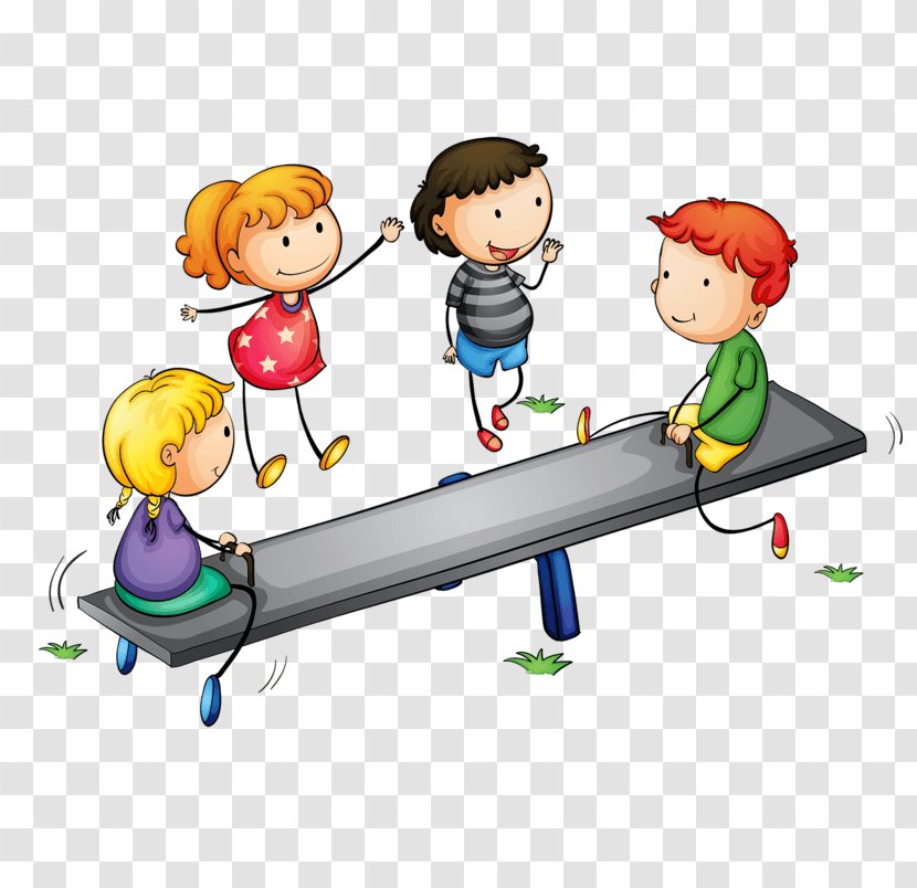 Clip Art Vector Graphics Child Illustration Stock Photography - Cartoon - Seesaw Transparent PNG