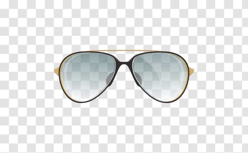 Aviator Sunglasses Goggles Eyewear - Vision Care - Cartoon Transparent PNG
